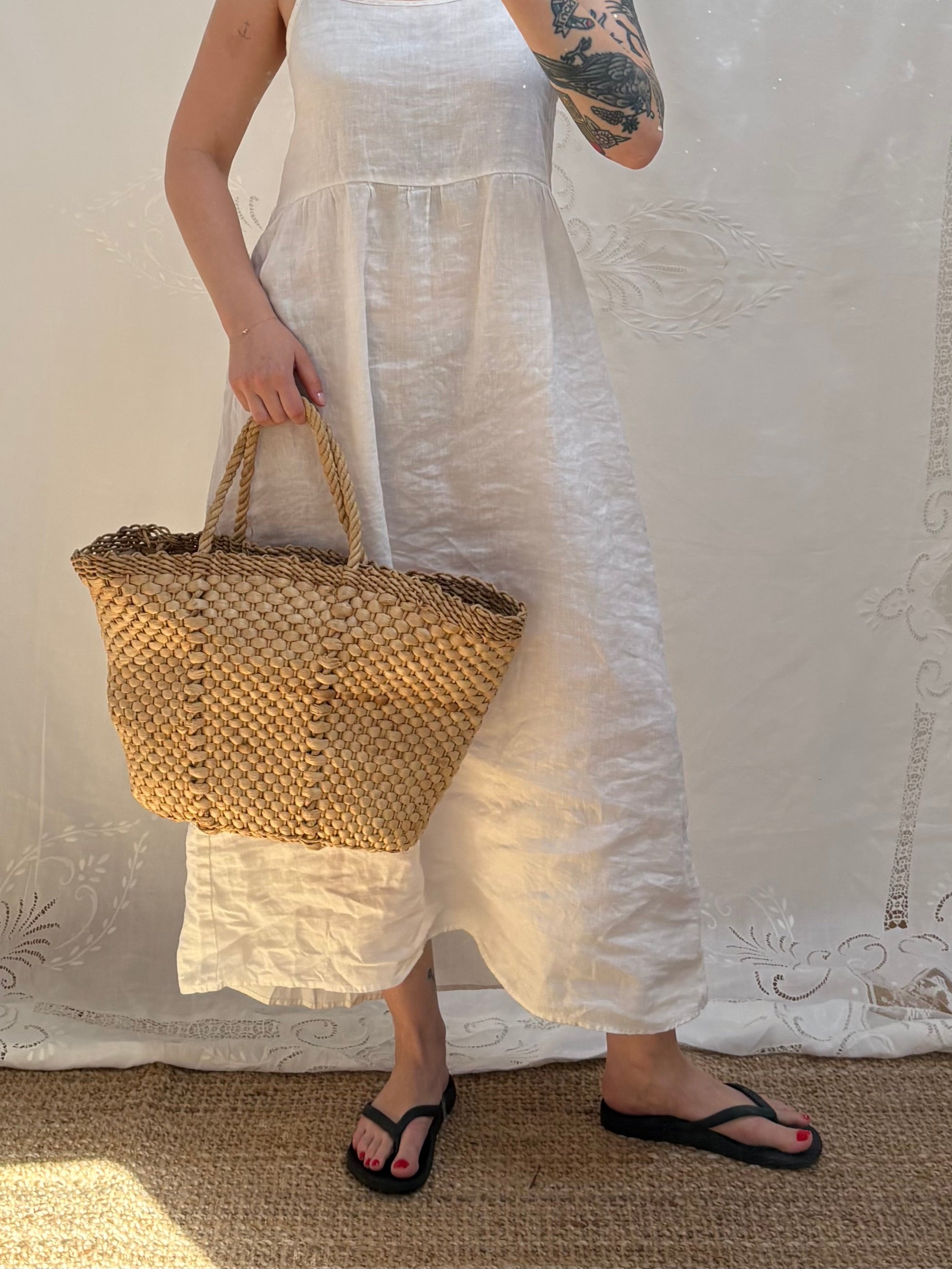 Vintage Wicker Bag