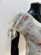2000s Pure Silk Cowl Blouse