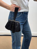 2000s Black Tassel Handbag