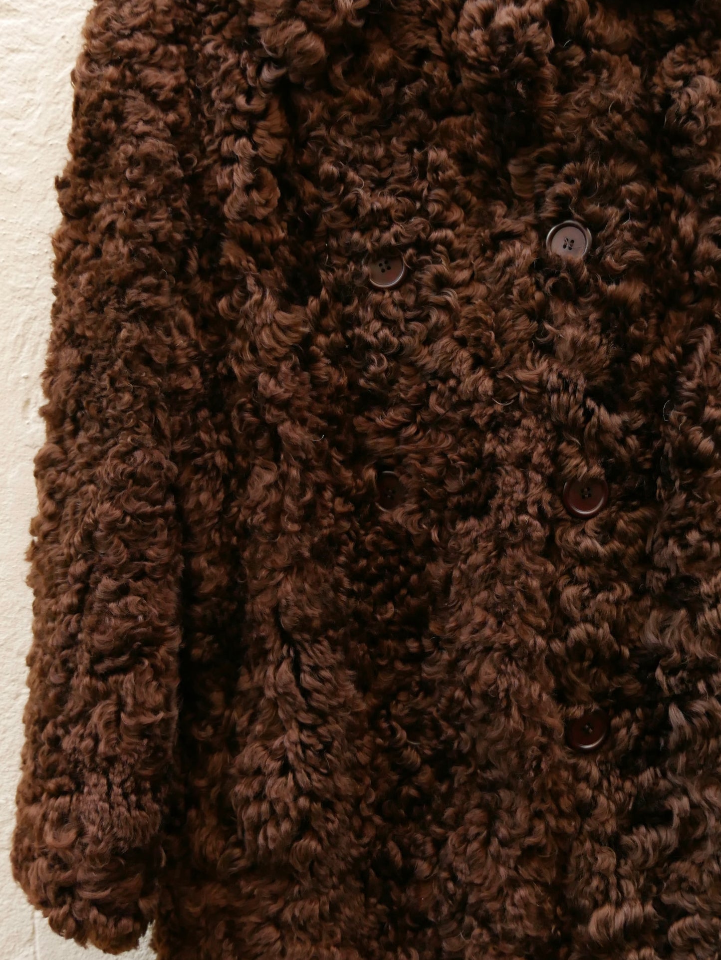 1970s Brown Sheepskin Coat