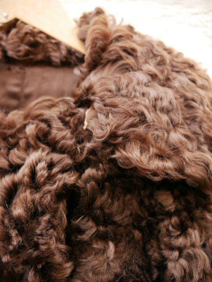 1970s Brown Sheepskin Coat