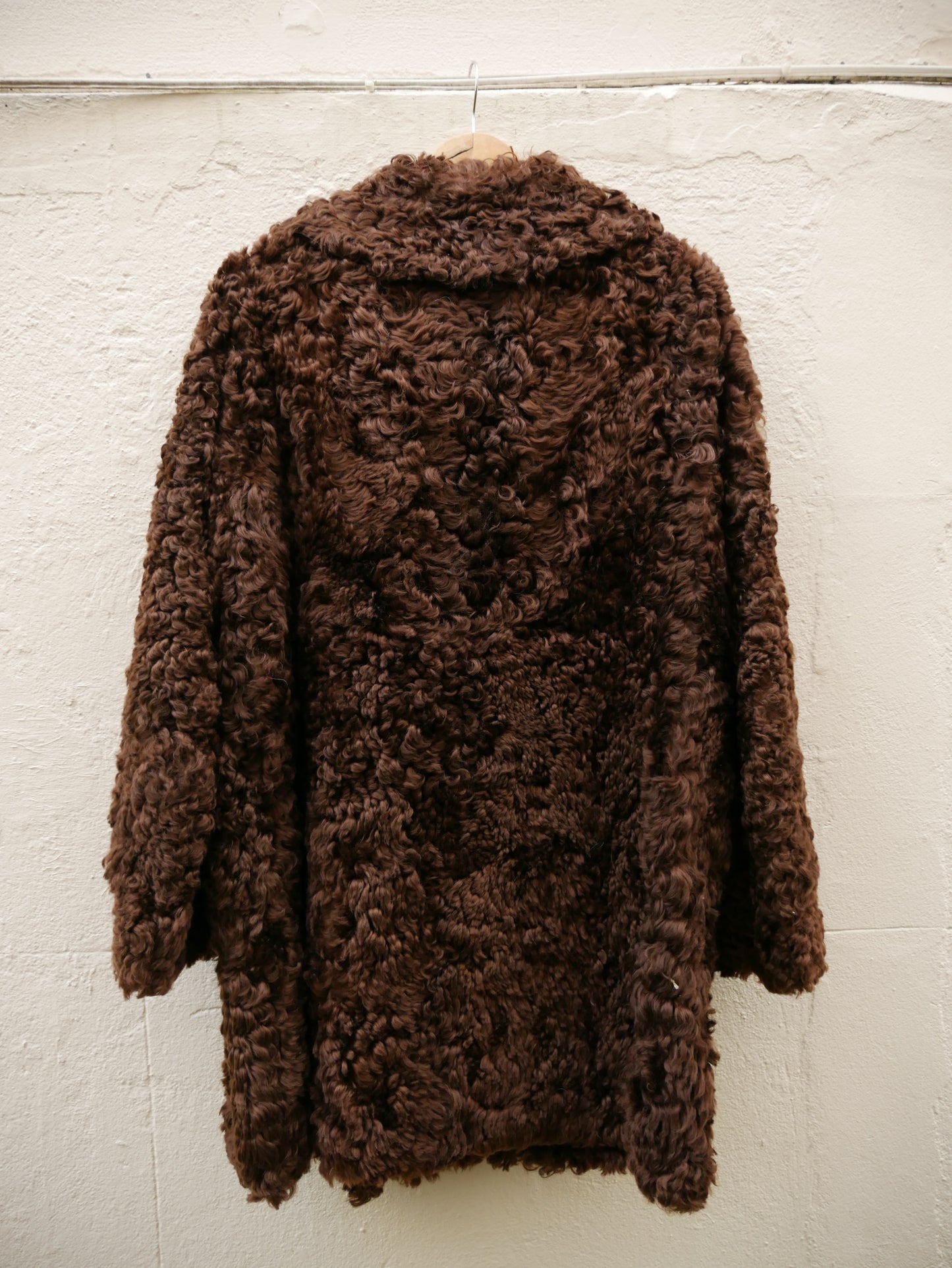 1970s Brown Sheepskin Coat