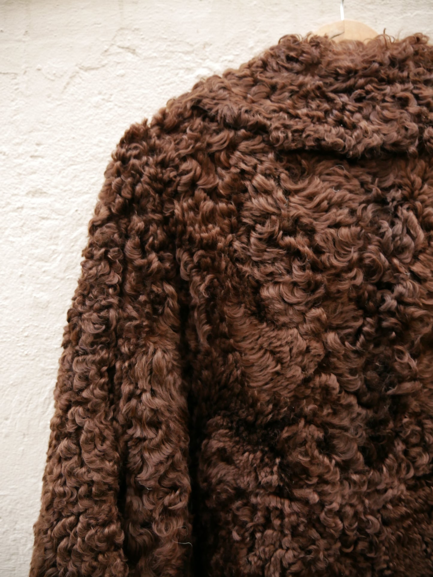 1970s Brown Sheepskin Coat