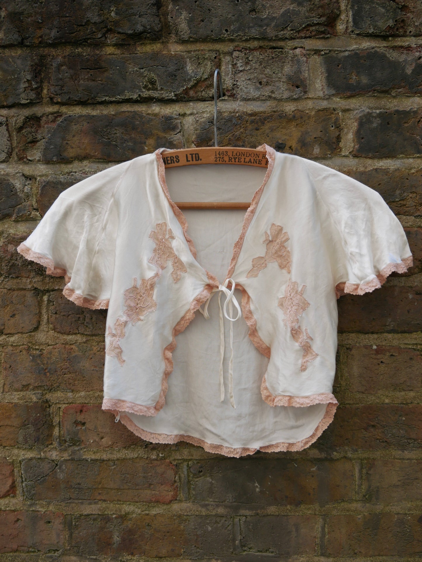 1930s Ultra Cropped Bed Jacket