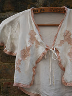 1930s Ultra Cropped Bed Jacket