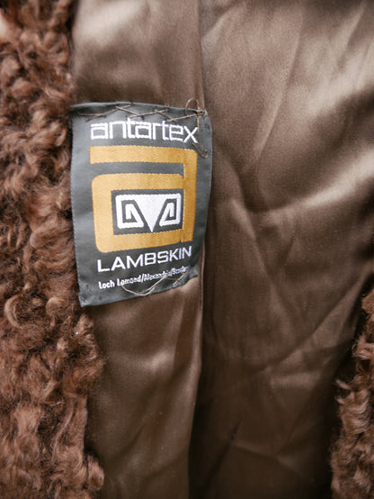 1970s Brown Sheepskin Coat