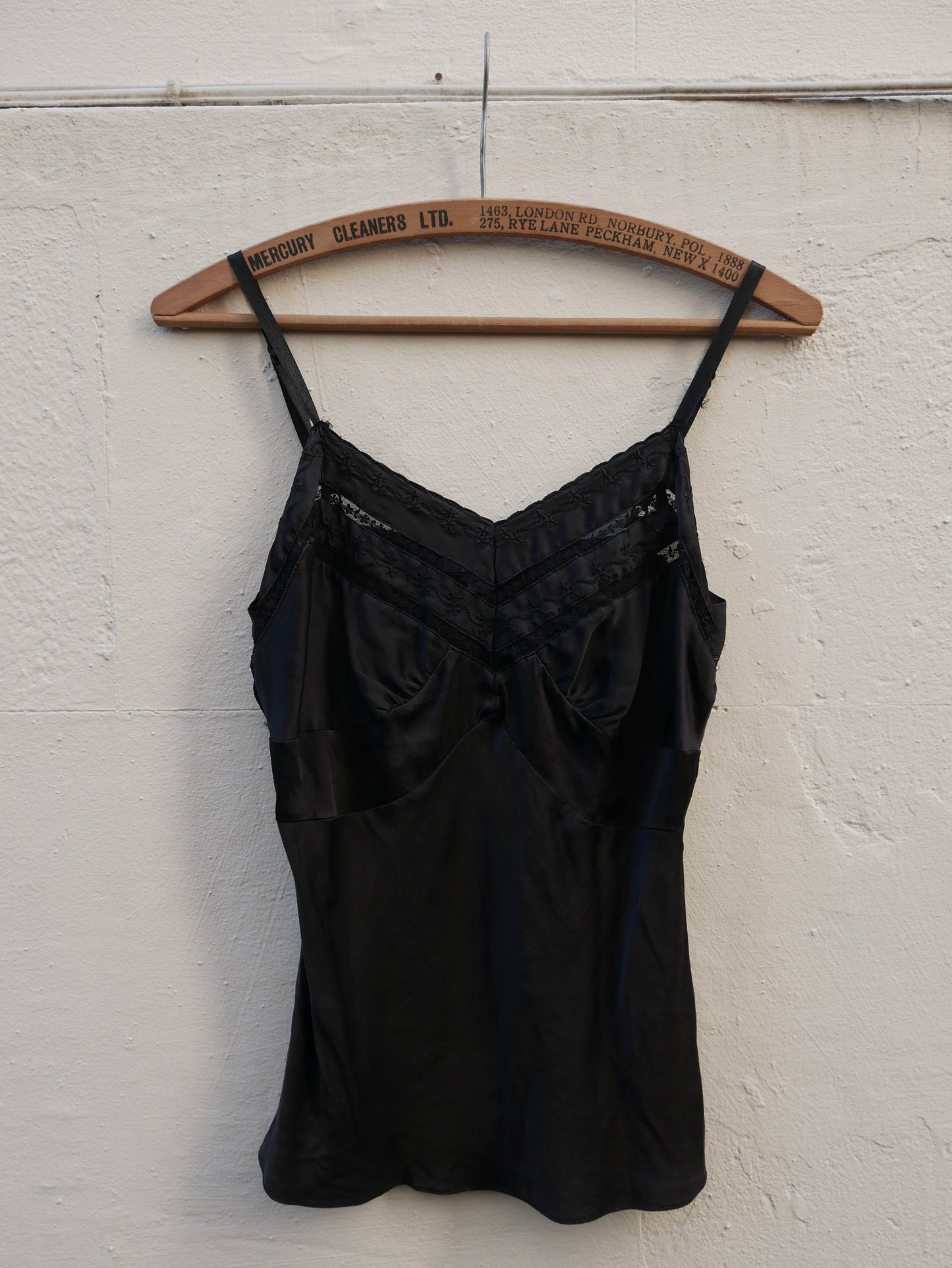 1990s Black Silk 'Monsoon' Camisole
