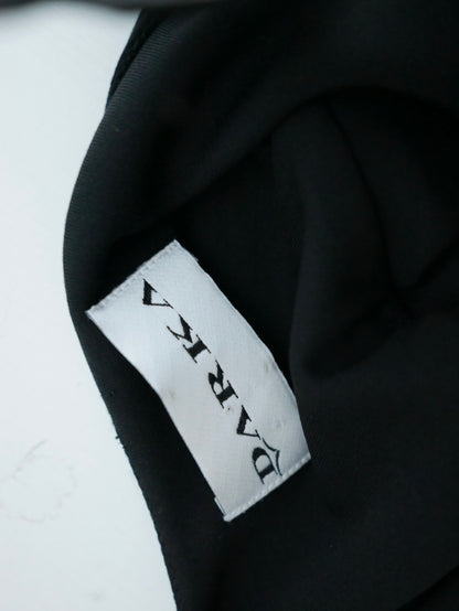 1990s Boatneck Column Dress with Cowl Back