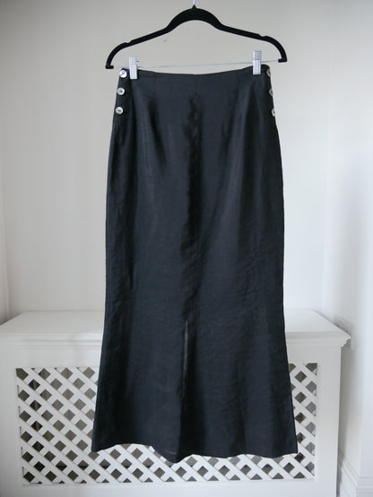 2000s Black 'Germano Zama' Skirt