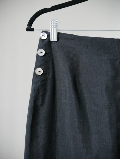 2000s Black 'Germano Zama' Skirt