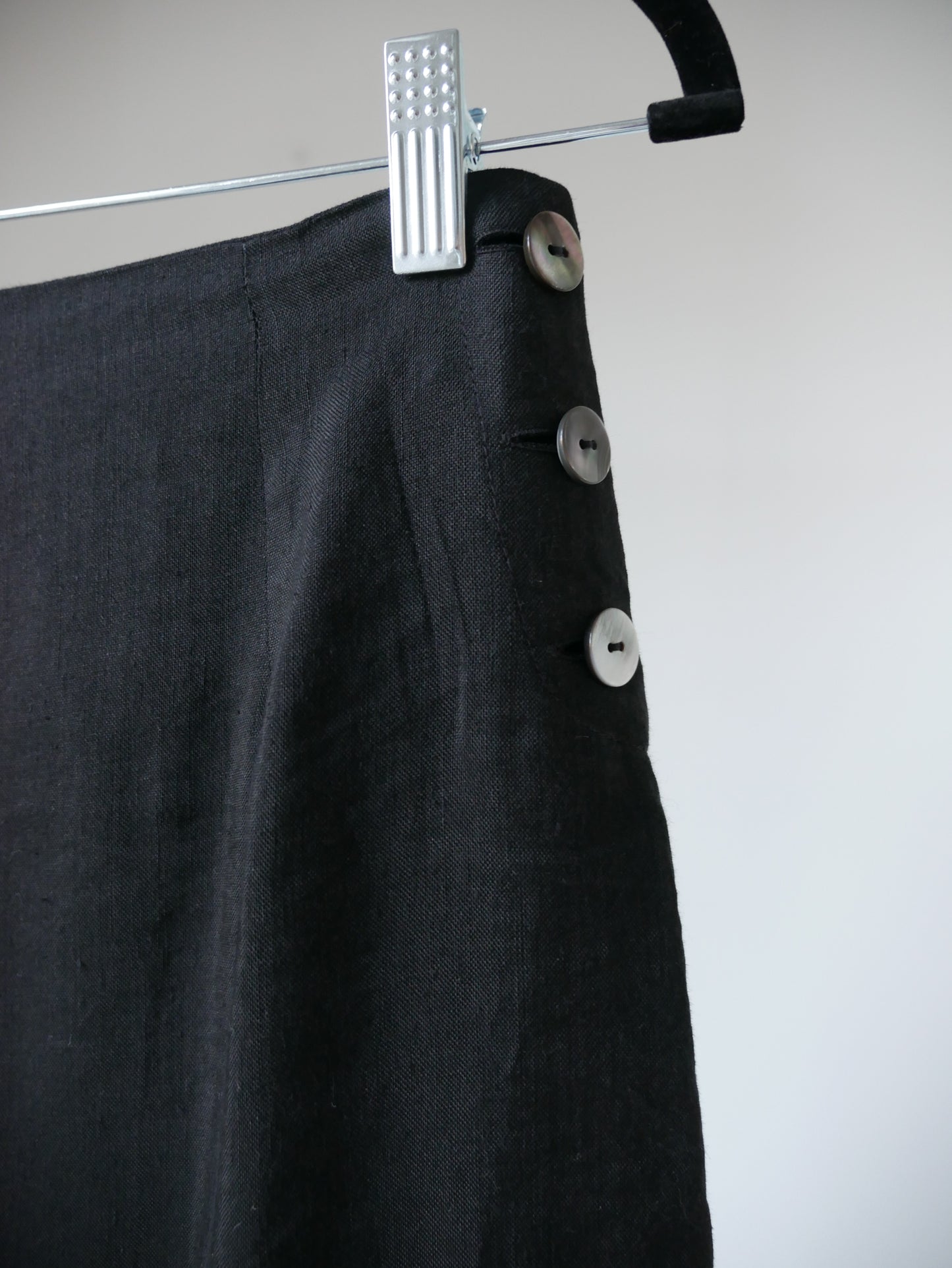 2000s Black 'Germano Zama' Skirt