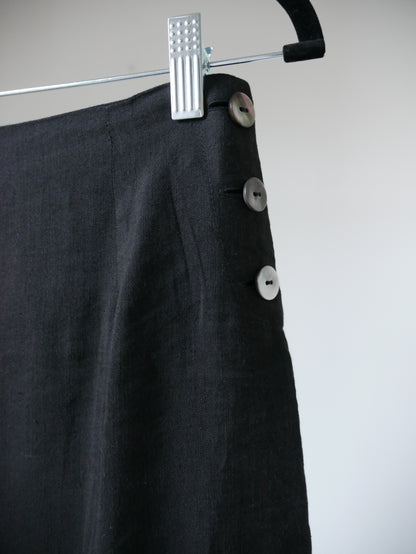 2000s Black 'Germano Zama' Skirt