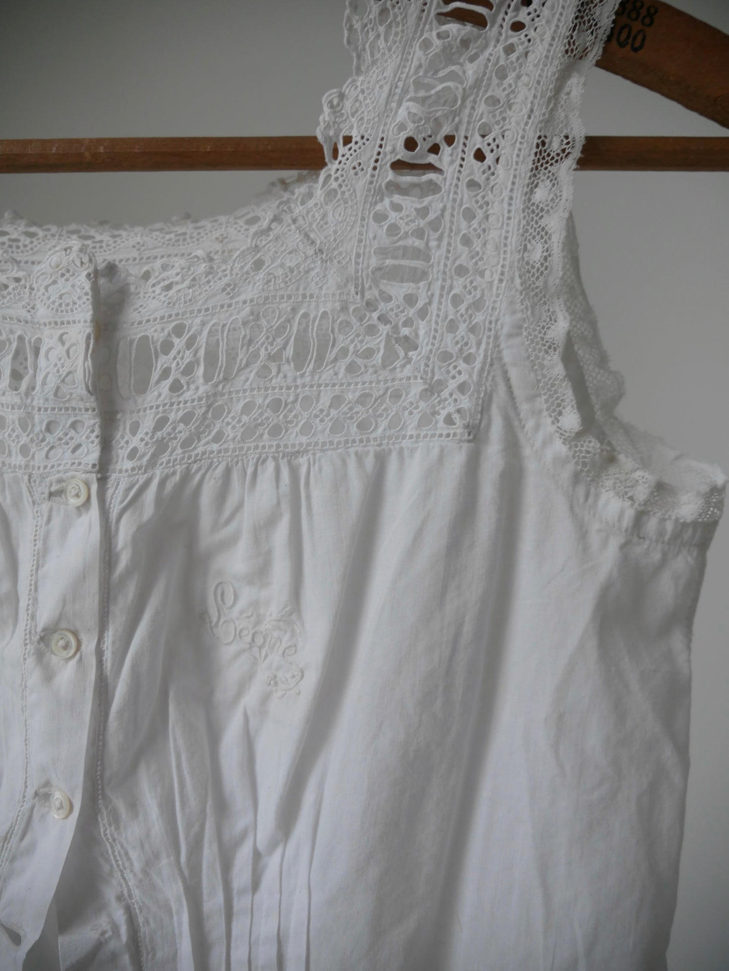 1900s Edwardian Corset Cover