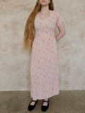 1940s Cotton Ditsy Nightdress