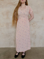 1940s Cotton Ditsy Nightdress