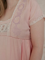 1920s Rare Cotton Nursing Nightdress