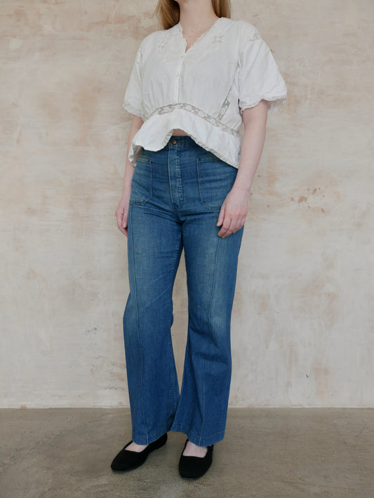 1970s Sailor Style 'Cheap' Jeans