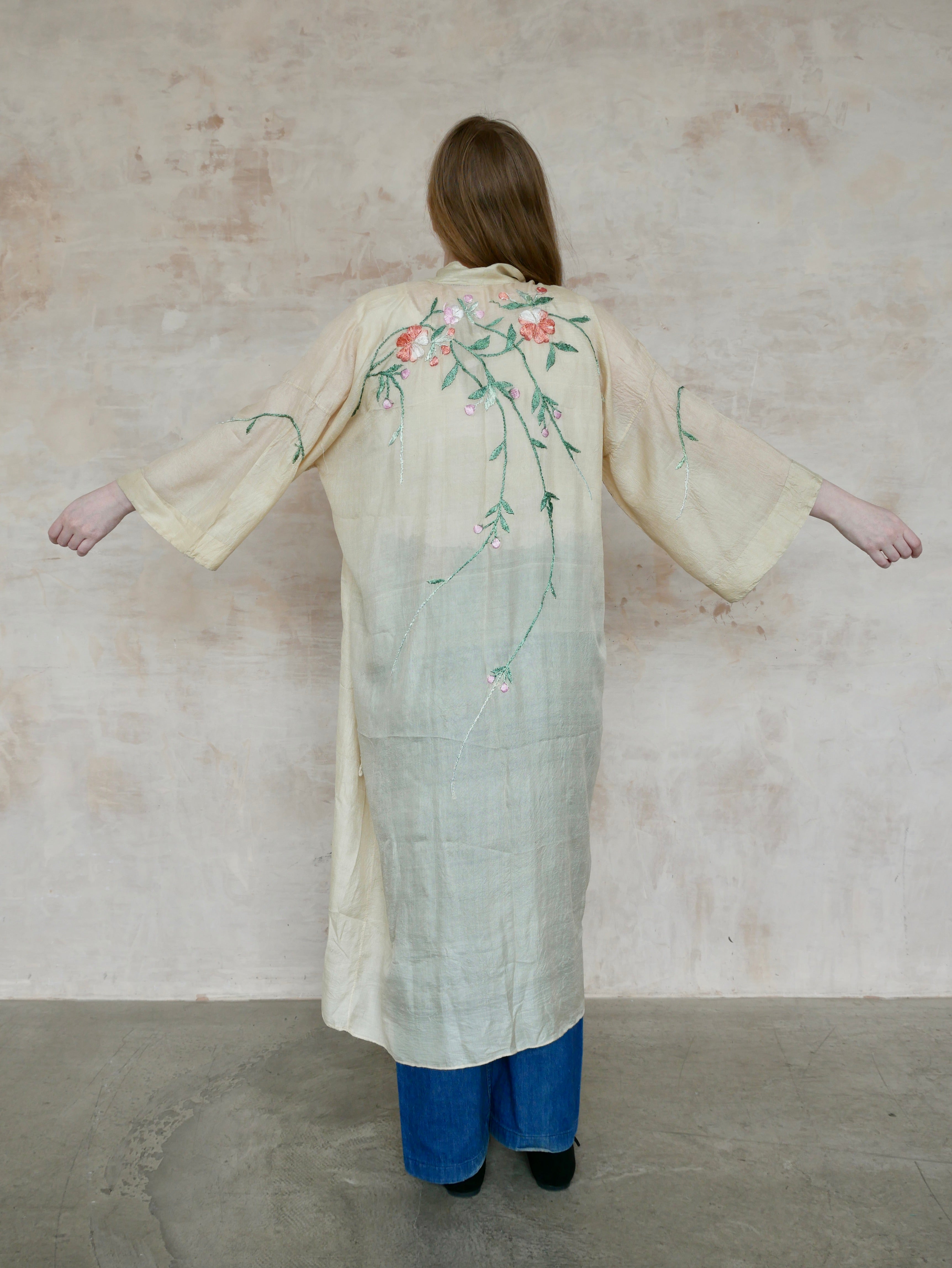 1930s Silk Kimono