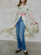 1940s Floral Housecoat