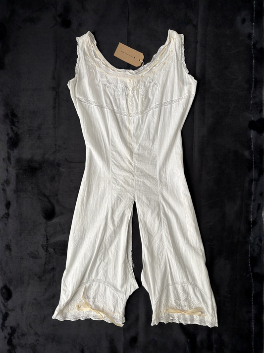 c.1910–1920 White Cotton Step-In