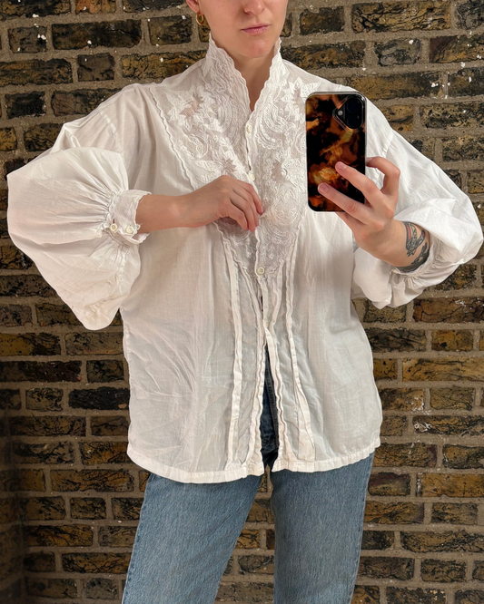 1980s French Connection Blouse