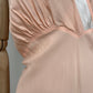 1940s Rayon Crepe Bias Cut Slip Nightdress