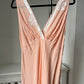 1940s Rayon Crepe Bias Cut Slip Nightdress