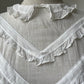 1900s Lawn Cotton Day Dress with Collar