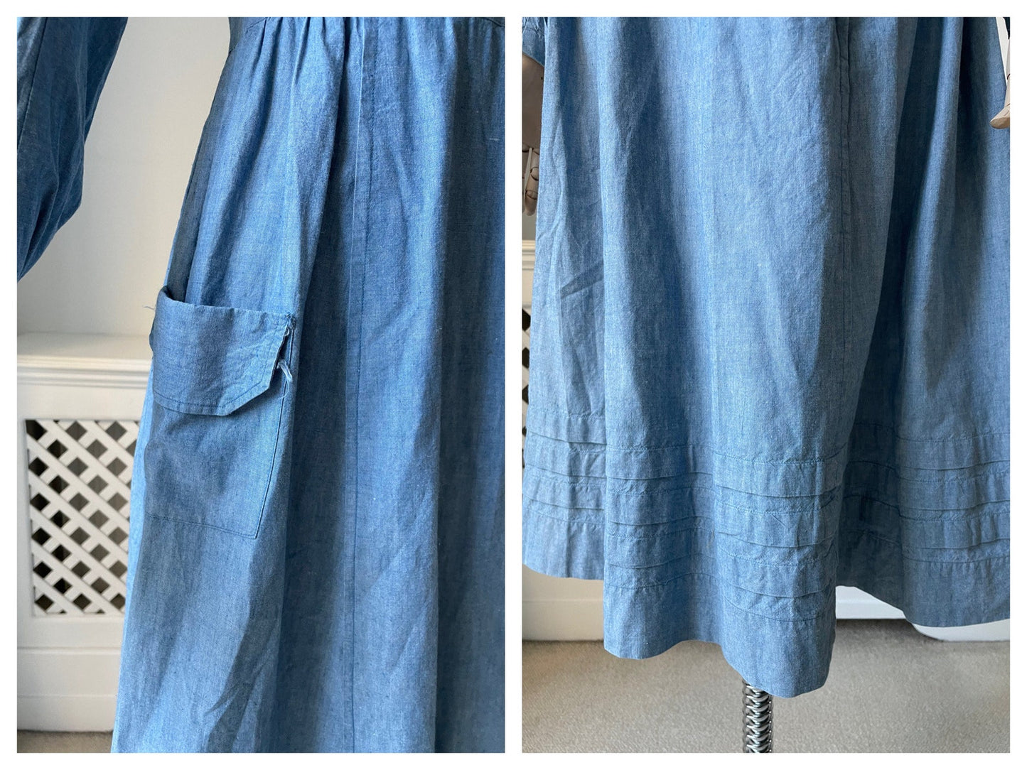 1940s 'Harrods' Workwear Nurses Dress