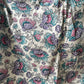 1940s Floral Seersucker Housecoat