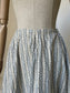 1910s Printed Petticoat Skirt