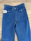 1990s does 1970s Deadstock Indigo 'Deal' Tall Flared Jeans